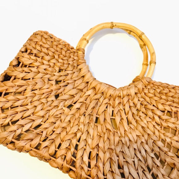 Straw Summer Purse - Picture 3 of 7